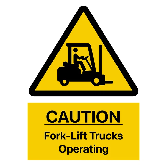 Caution Forklift Sign1 Caution Forklift Sign1