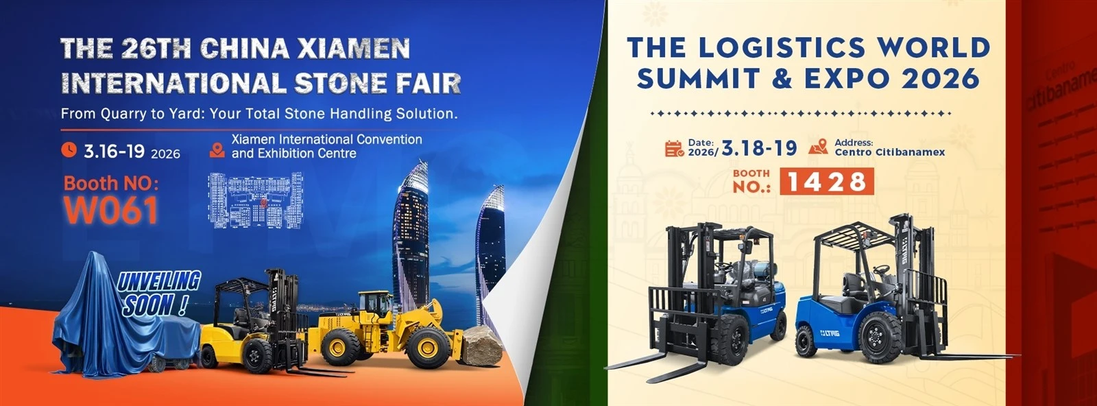 LTMG group to debut at Xiamen Stone Fair & Mexico World Logistics Summit LTMG group to debut at Xiamen Stone Fair & Mexico World Logistics Summit
