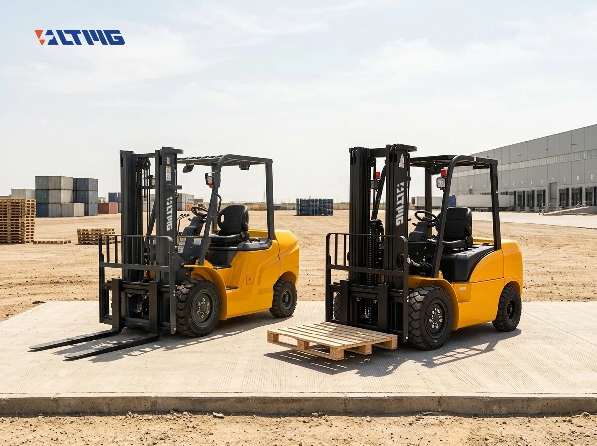 Diesel forklifts and electric forklifts Diesel forklifts and electric forklifts