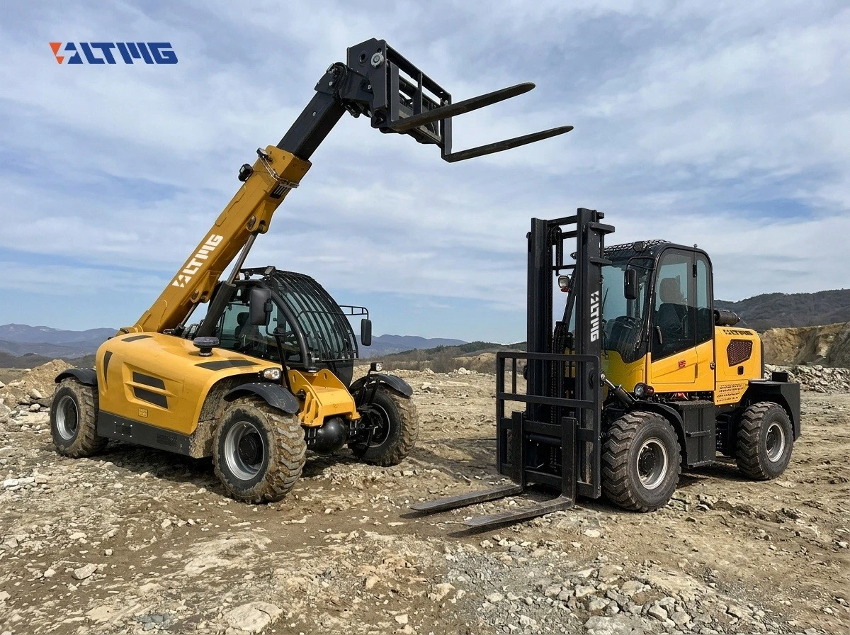 Rough-terrain forklifts and telehandlers Rough-terrain forklifts and telehandlers