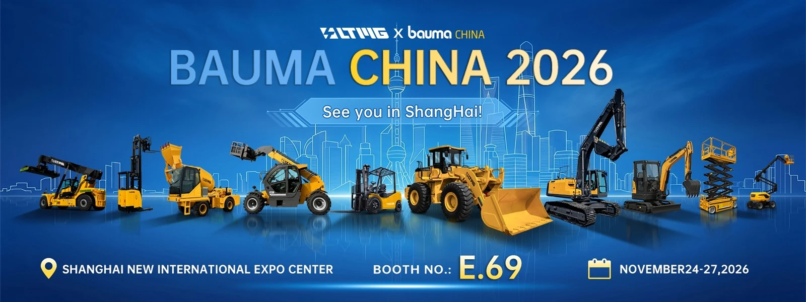 LTMG bauma CHINA invitation LTMG bauma CHINA invitation