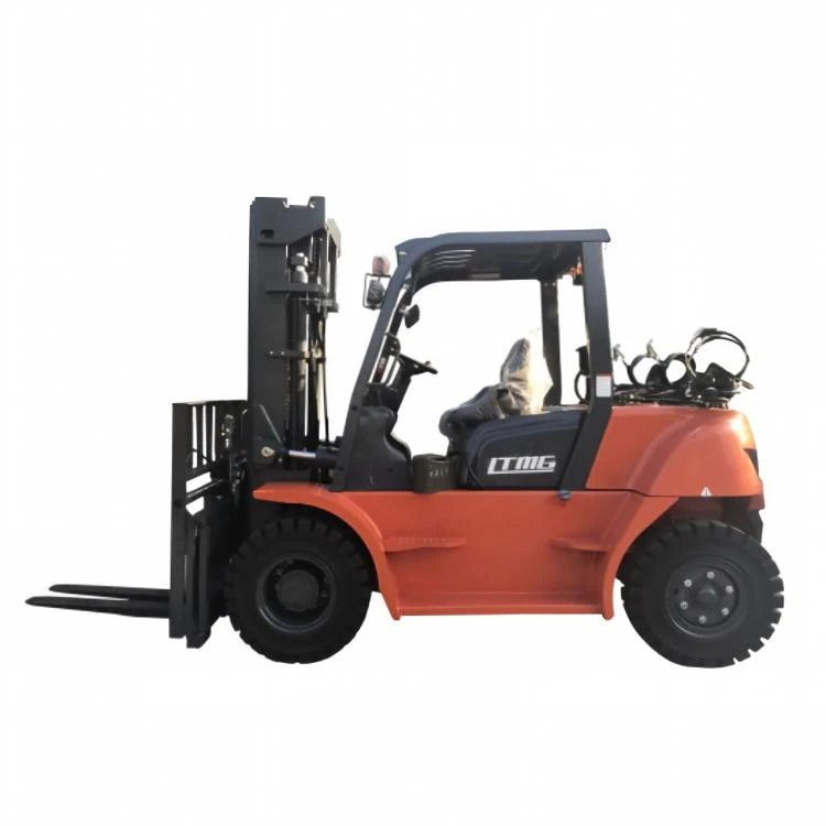 Gasoline Forklift 7ton with fork positioner